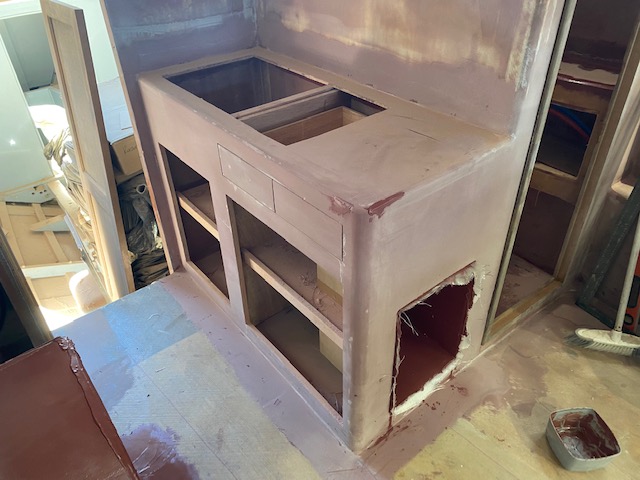 Cabinetry Under Construction