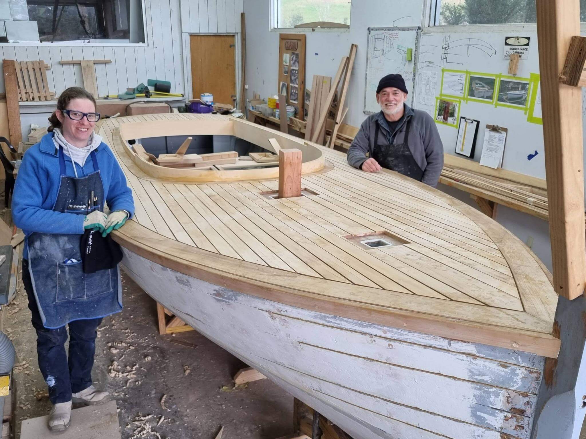Wood Boat Building