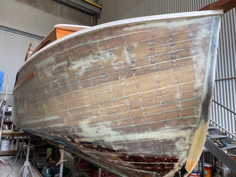 Filled And Faired Hull
