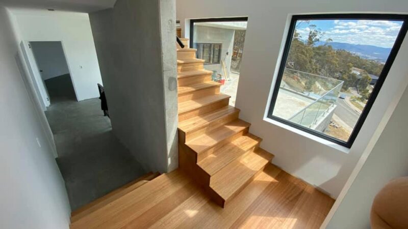 Stairs And View